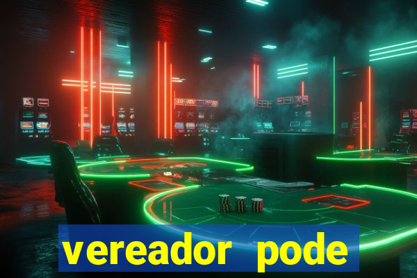 vereador pode patrocinar time de futebol